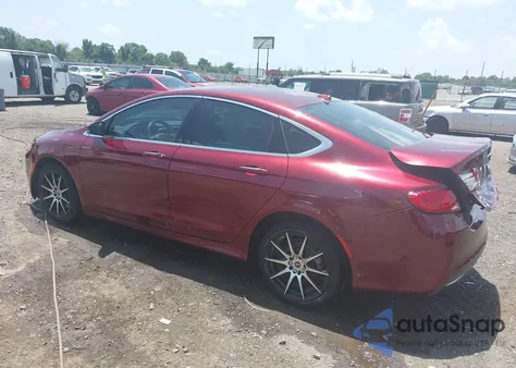 2015 Chrysler 200 C from USA, damaged, VIN 1C3CCCCB4FN564995